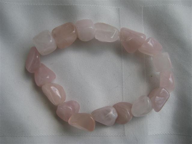 Rose Quartz Bracelets stone of unconditional love for self and others 3027
